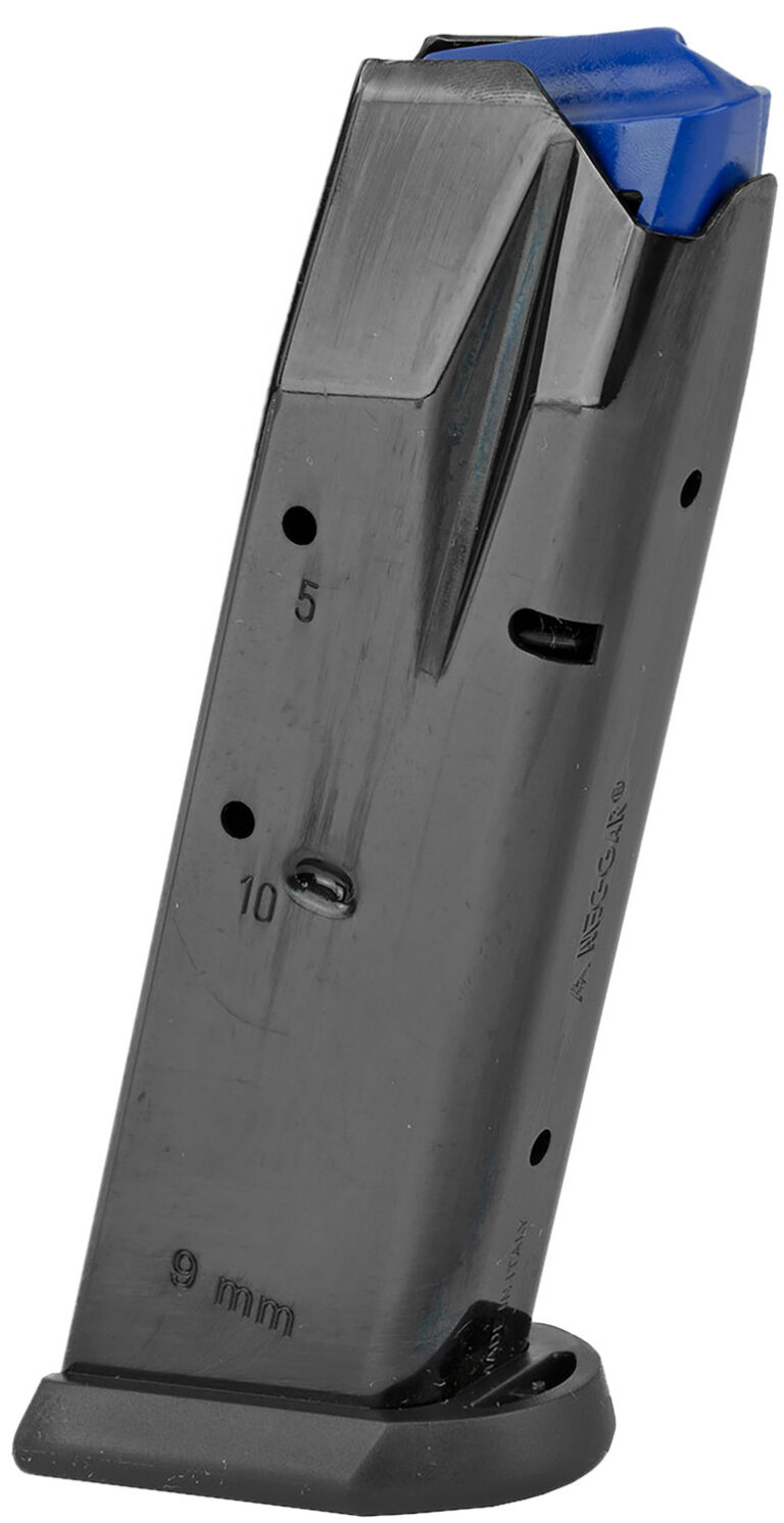 Mec-Gar MGCZCOMP10B CZ 10rd 9mm Luger Fits CZ P-01/75 Compact/PCR Blued Carbon Steel