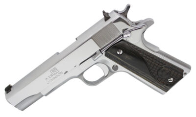 Iver Johnson Arms 191138CHRW 1911 A1 Government 70 Series 38 Super 5″ 9+1 Chrome