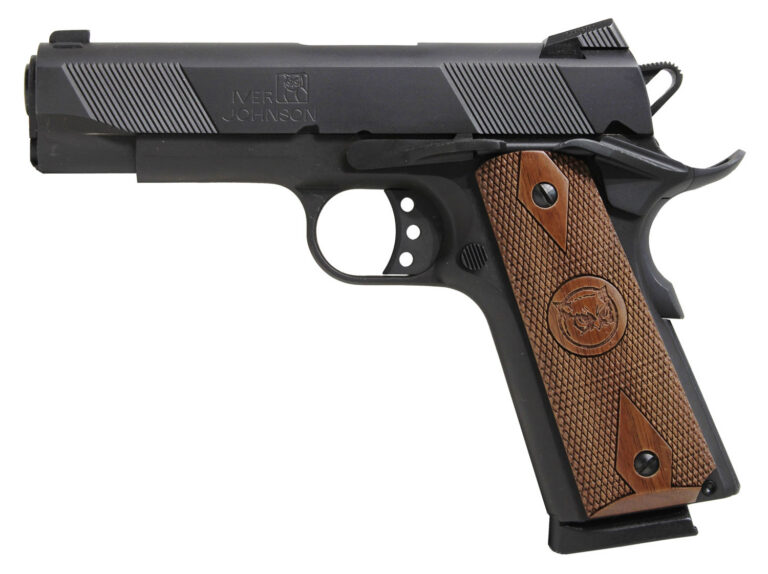 Iver Johnson Arms HAWK 1911 Hawk Commander 70 Series 45 ACP 4.25" 8+1 Blued Waln