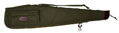 Boyt Harness OGC98PM09 Alaskan Rifle Case 44″ Waxed OD Green Canvas w/ Brass Hardware & Quilted Flannel for Scoped Rifles
