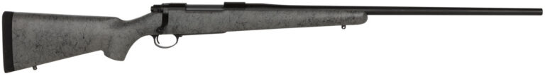 Nosler M48 Liberty 26 Nosler 3+1 26" Gray w/Black Webbing Fixed Aramid Stock Bla