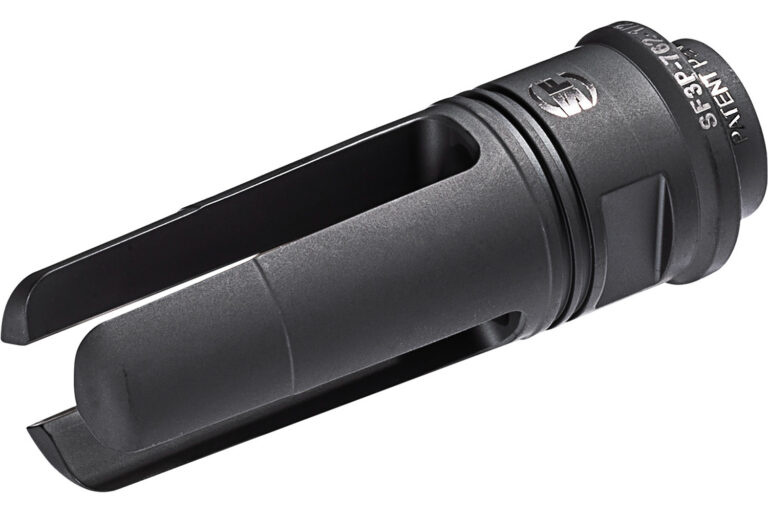 Surefire SF3P762MG1228 SF3P 308 Win/7.62 NATO Flash Hider 1/2"-28 tpi Black DLC