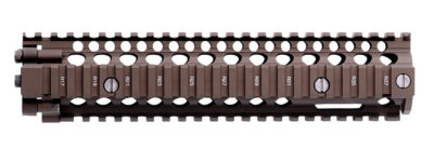 Daniel Defense 0100408020011 MK18 RIS II Handguard 9.55″ 2-Piece, Free-Floating Style Made of 6061-T6 Aluminum with Flat Dark Earth Anodized Finish & Picatinny Rail for AR-15