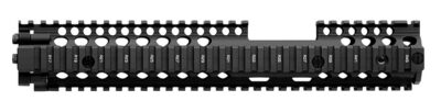 Daniel Defense 0100408030006 M4A1 FSP RIS II Handguard 12.25″ 2-Piece, Free-Floating Style Made of 6061-T6 Aluminum with Black Anodized Finish & Picatinny Rail for AR-15