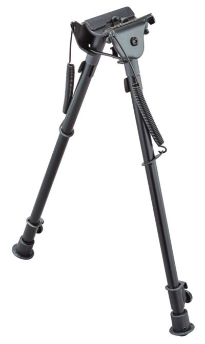 Champion Targets 40854 Standard Bipod 6-9″ Swivel Stud Attachment & Vertical Adjustment Black Aluminum