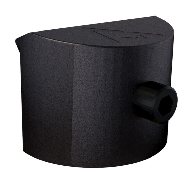 Rival Arms RA75G101A Grip Plug Compatible w/ Glock Gen3 (except 36/42/43), Black Aluminum