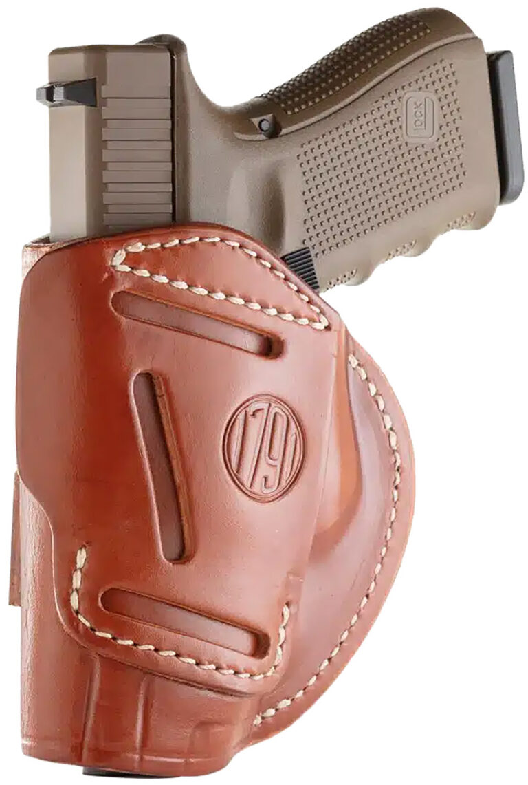 1791 4 Way Holster size 5 Classic Brown RH