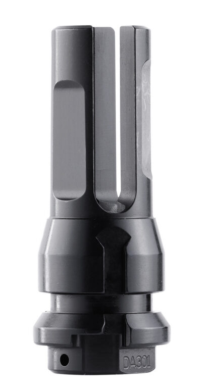 Dead Air DA301 Flash Hider  Black with 1/2″-28 tpi Threads & 2.70″ OAL for 5.56x45mm NATO Sandman Series, KeyMod Equipped Nomad-30 & Primal Suppressors