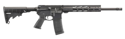 Ruger 8529 AR-556 223 Rem,5.56 NATO 16.10″ 30+1 Black Hard Coat Anodized 6 Posit