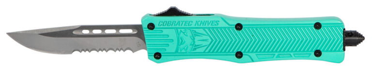 COBRA TEC KNIVES LLC STFCTK1SDS CTK-1 Small 2.75" 440C Stainless Steel Black Dro