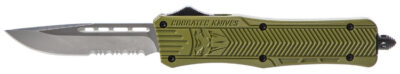 COBRA TEC KNIVES LLC MODCTK1MDS CTK-1 Medium 3″ 440C Stainless Steel Drop Point