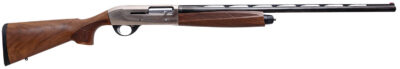 Weatherby ID22026MAG 18i Deluxe Full Size 20 Gauge Semi-Auto 3″ 4+1 26″ Black Vent Rib Barrel, Engraved Nickel Aluminum Receiver, Fixed Matte Walnut Stock, Right Hand