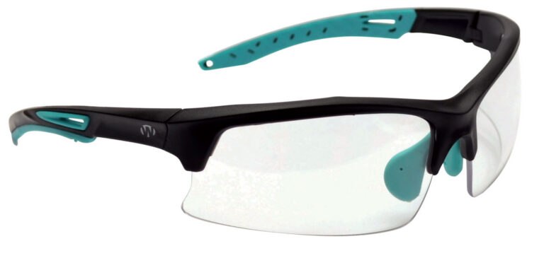 TEAL SHOOTING GLASSES TEAL SHOOTING GLASSES CLEAR LENS