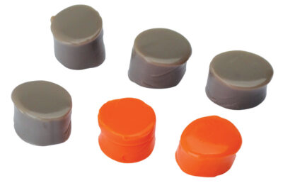 Walker’s GWPSILPLGOFDE Silicone Putty  32 dB In The Ear  Flat Dark Earth/Orange Adult 3 Pack