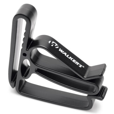 Walker’s GWPBELTLOOP Belt Clip Holder Universal Belt Loop Black Polymer Belt Clip Mount