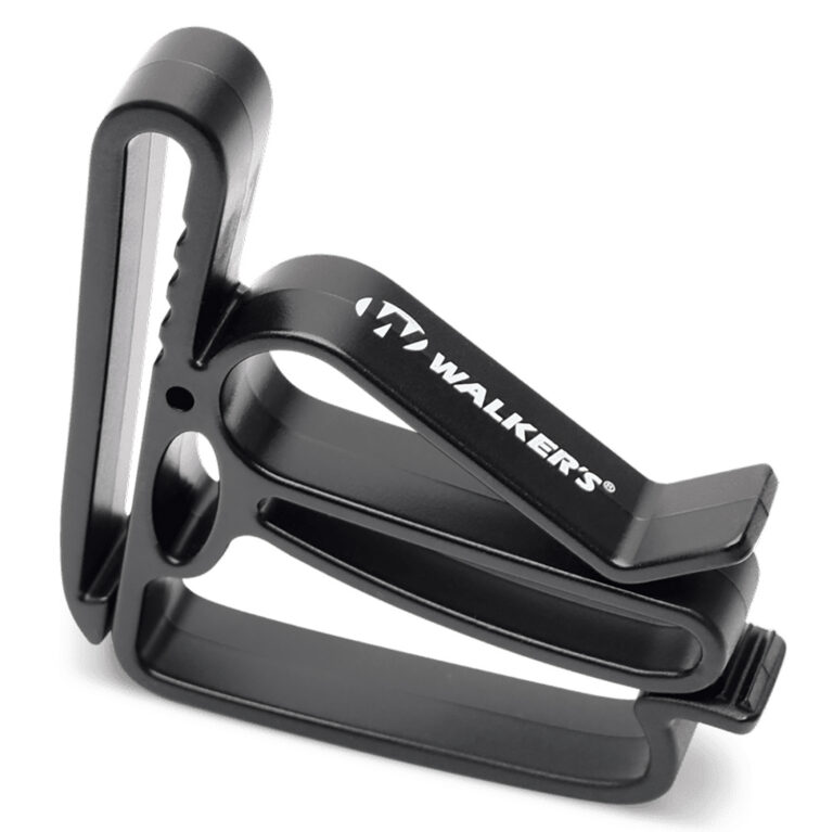 Walker's GWPBELTLOOP Belt Clip Holder Universal Belt Loop Black Polymer Belt Clip Mount