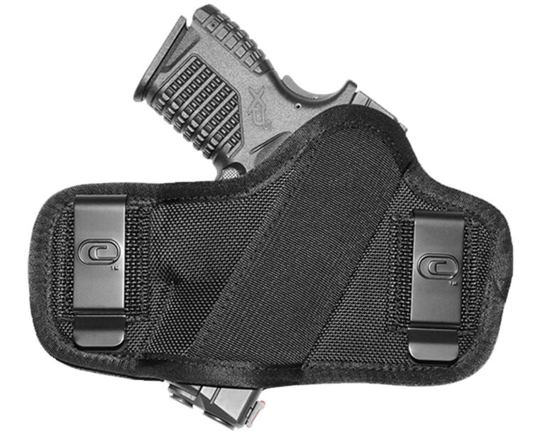 Crossfire CRFCLPONSA1S2 Clip-On Black 1680D Ballistic Nylon OWB 2-2.5" Sub-Comp