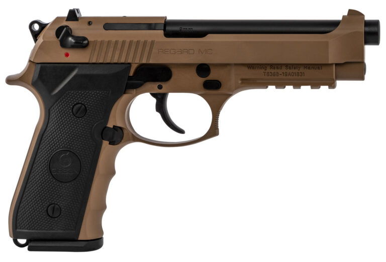 REGARD 9MM MC S/A PISTOL ACCESSORY RAIL DECOCKER FDE 18+1