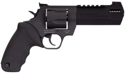 Taurus 2-440051RH Raging Hunter  44 Rem Mag Caliber with 5.12″ Picatinny Rail/Ported Barrel, 6rd Capacity Matte Black Oxide Finish Cylinder, Matte Black Oxide Finish Steel Frame & Black Rubber Grip