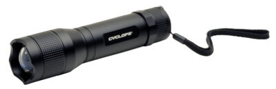 Cyclops CYCTF800 Tactical Flashlight  800 Lumens LED Aluminum Black Anodized AA