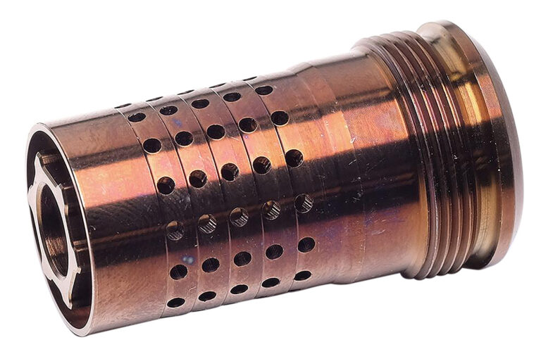 Q CHERRY BOMB 1/2X28 MUZZLE BRAKE (00435)