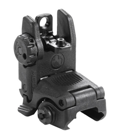 Magpul MAG248-BLK MBUS Rear AR-Platform Folding Black