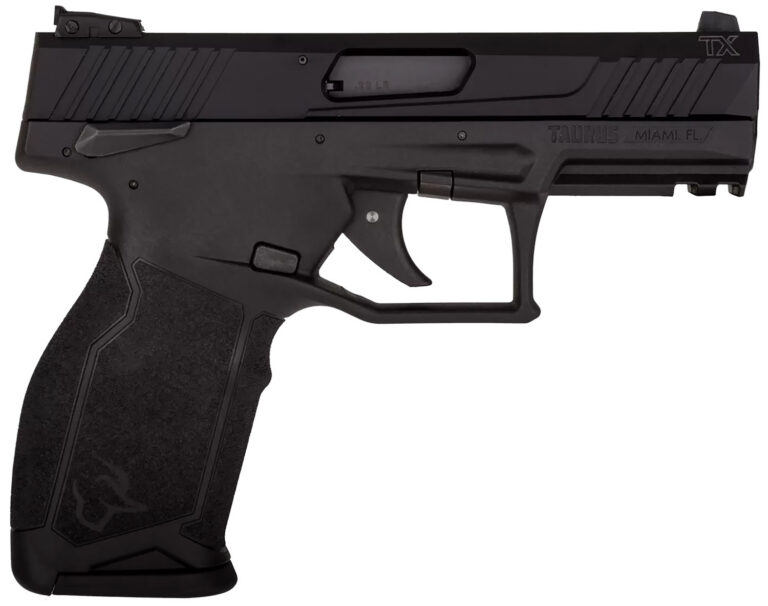 Taurus 1TX2234110 TX22  22 LR 4.10" 10+1 Black Anodized Aluminum Slide Ergonomic