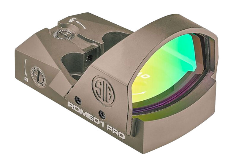 ROMEO1PRO REFLEX SIGHT ROMEO1PRO 1X30MM 6 MOA RED DOT OPEN-REFLEX SIGHT, FDE