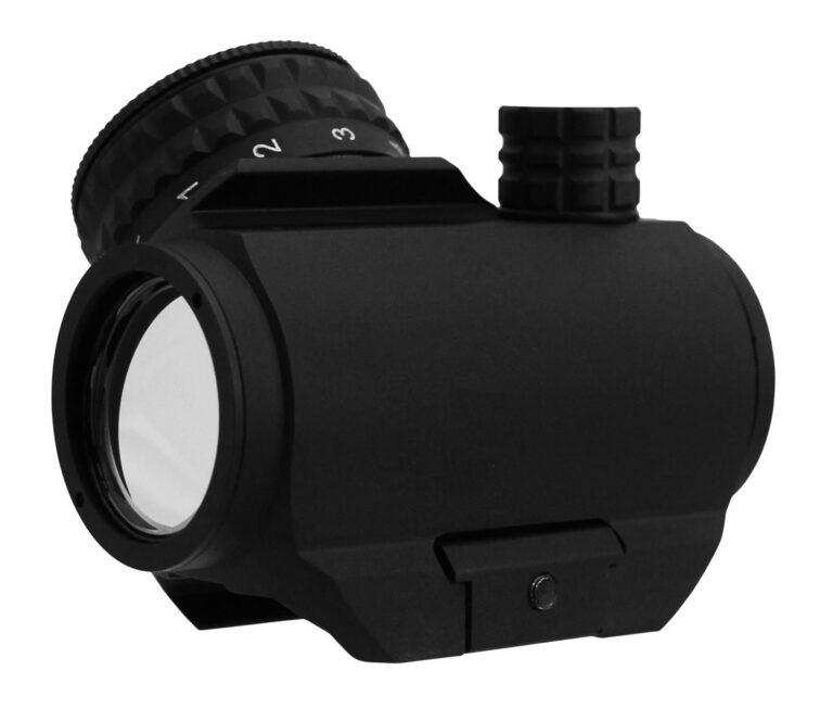 TacFire RD010   1x 20mm Obj 4 MOA Dual Illuminated Red/Green Dot Black Anodized