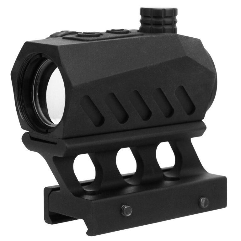 TacFire RD011 1x 20mm Obj 4 MOA Dual Illuminated Red/Green Dot Black Anodized CR
