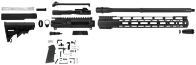 TacFire SSRK9MM16LPK AR Rifle Build Kit 9mm Luger ADC with Lower Parts Kit 16″ B
