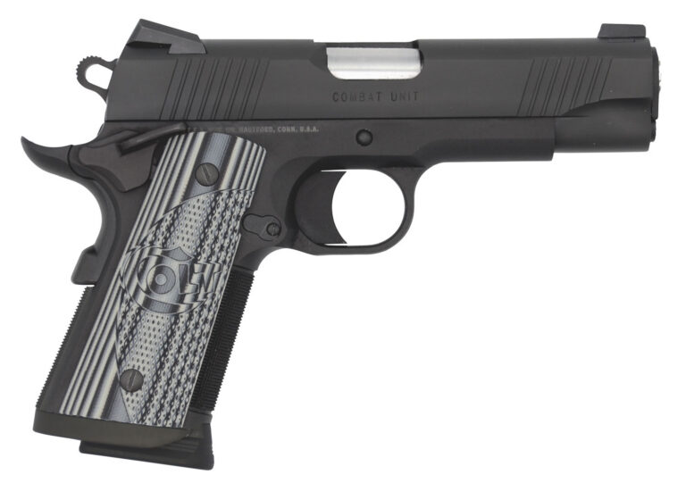 CCU Concealed Carry Officers 45 ACP 4.25IN BBL BLK Handgun COMBAT UNIT OFFICERS 45 ACP 4.25'' BBL (1)7RD MAG BLACK