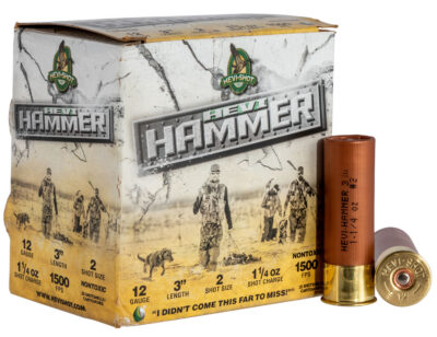 HEVI-Shot HS28002 HEVI-Hammer  12Gauge 3″ 1 1/4oz 2Shot 25 Per Box/10 Case