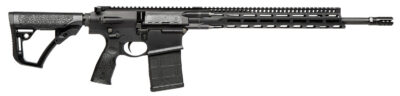 Daniel Defense 0215822207047 DD5 V4 6.5 Creedmoor 18″ 20+1 Black Hard Coat Anodized 6 Position w/SoftTouch Overmolding Stock MLOK