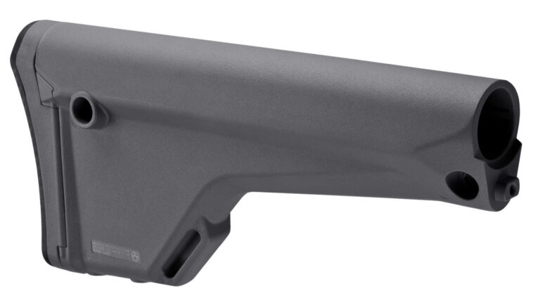 AR-15 MOE RIFLE STOCK FIXED RIFLE LENGTH MOE FIXED RIFLE LENGTH STOCK FOR AR-15 GRAY