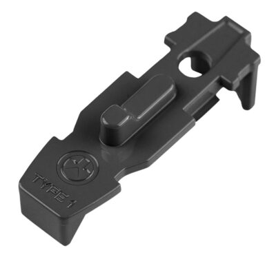 Magpul MAG803-BLK Tactile Lock-Plate Type 1 Made of Polymer w/ Black Finish & 1/8″ Single Ridge for PMAG 10/20/30 AR/M4 GEN M3/300 B GEN M3 Floor Plates/5 Per Pack