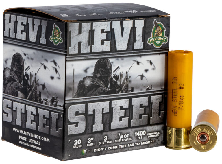 Hevi Shot Hevi Steel Load 20 ga. 3 in. 7/8 oz. 3 Shot 25 rd.