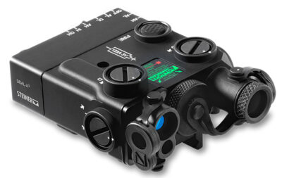 DBAL-A3 CIVILIAN DUAL BEAM VISIBLE AND IR AIMING LASER DBAL-A3 GREEN AIMING LASER, BLACK