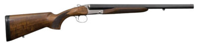Charles Daly 930114 512T Coach 12 Gauge 2rd 3″ 20″ Matte Blued Steel Side by Side Barrel, Silver Steel Receiver, Oiled Walnut Fixed Checkered Stock & Forend, Includes 5 Choke Tubes