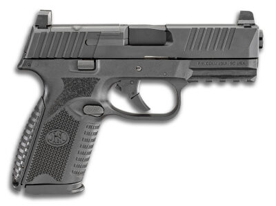FN 66100588 509M MRD Mid-Size 9mm Luger 10+1 4″ Black Recessed Crown Barrel, Matte Black Optic Ready/Serrated Stainless Steel Slide, Matte Black Polymer Frame w/Picatinny Rail, Ambidextrous