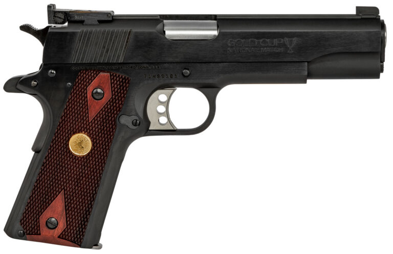 Gold Cup Nat'l Match 38 Super 5IN BBL Blued Handgun GOLD CUP NAT'L MATCH 38 SUPER 5'' BBL (1)9RD MAG BLUED/WOOD