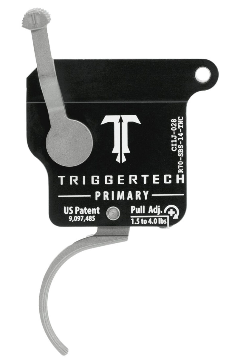 TriggerTech R70SBS14TNC Primary Without Bolt Release Remington 700 Stainless Si