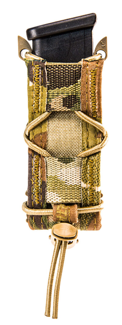 High Speed Gear 11PT00MC TACO Mag Pouch Single MultiCam Nylon MOLLE Belts 2″ Wide Compatible w/ Pistol