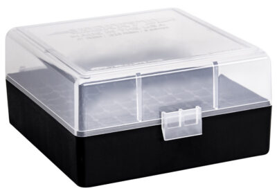 Berry’s 03856 Ammo Box  223Rem/5.56NATO Clear/Black Polypropylene 100rd