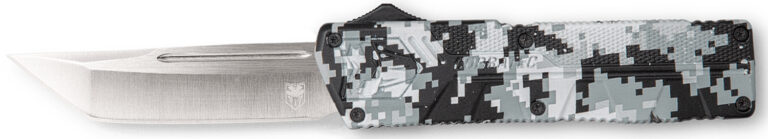 Cobra Tec Knives WDCCTLETNS Lightweight 3.25" D2 Steel Tanto Aluminum Alloy Win