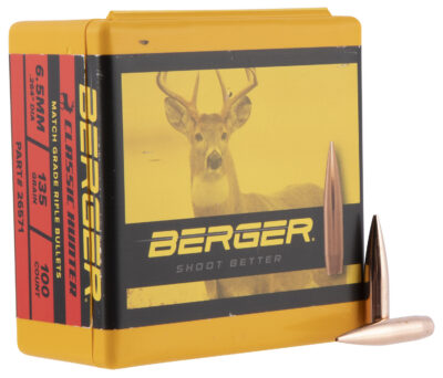CLASSIC HUNTER 6.5MM (0.264”) BOAT TAIL BULLETS 6.5MM (0.264”) 135GR HYBRID BOAT TAIL 100/BOX