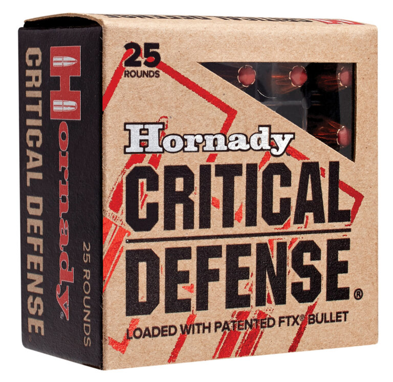 Hornady 90061 Critical Defense 327FederalMag 80gr Hornady Flex Tip eXpanding 25 Per Box/10 Case