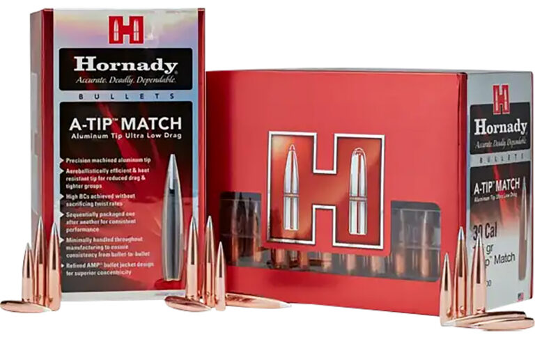 A-TIP MATCH 375 CALIBER (0.375'') BULLETS A-TIP MATCH 375 CALIBER (0.375'') 390GR A-TIP 25/BOX