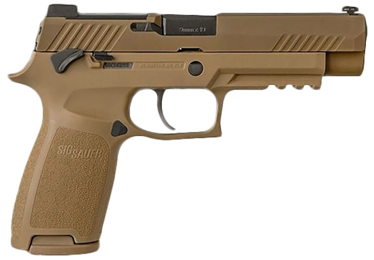 SIG P320 9MM 4.7IN M17 COYOTE (3) 10RD MAGS MANUAL MA COMP