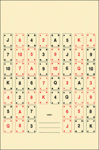 Action Target CARD1100 Entertainment  52 Playing Cards Paper 22.50″ x 24″ Multi-Color 100 Per Box